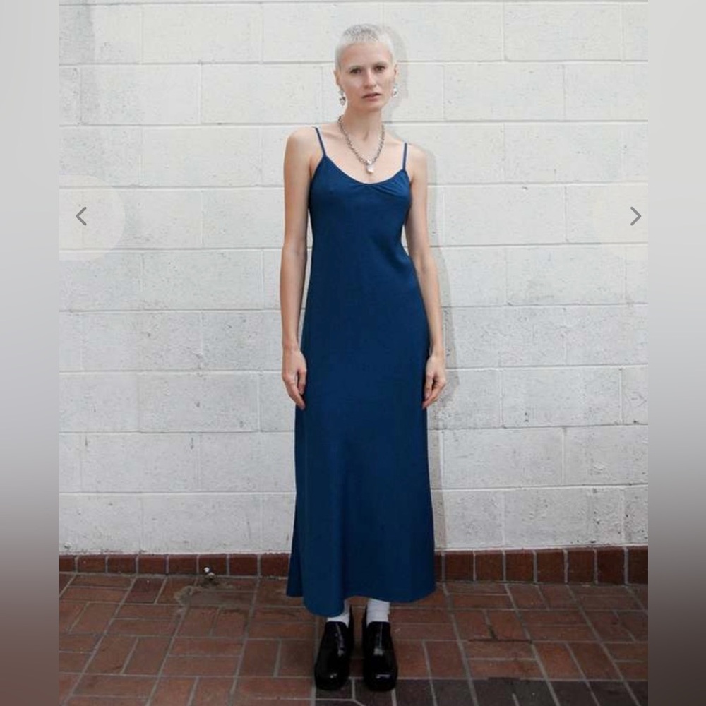 KKCO Dizzy Slip Dres- Sapphire XS - Picture 2 of 14